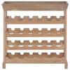 Wine Cabinet Brown 27.6"x8.9"x27.8" MDF