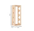 4 Bottle wall wine rack/wine racks countertop/Solid wood wine rack /Home wine rack/Living room wine rack/ PINE